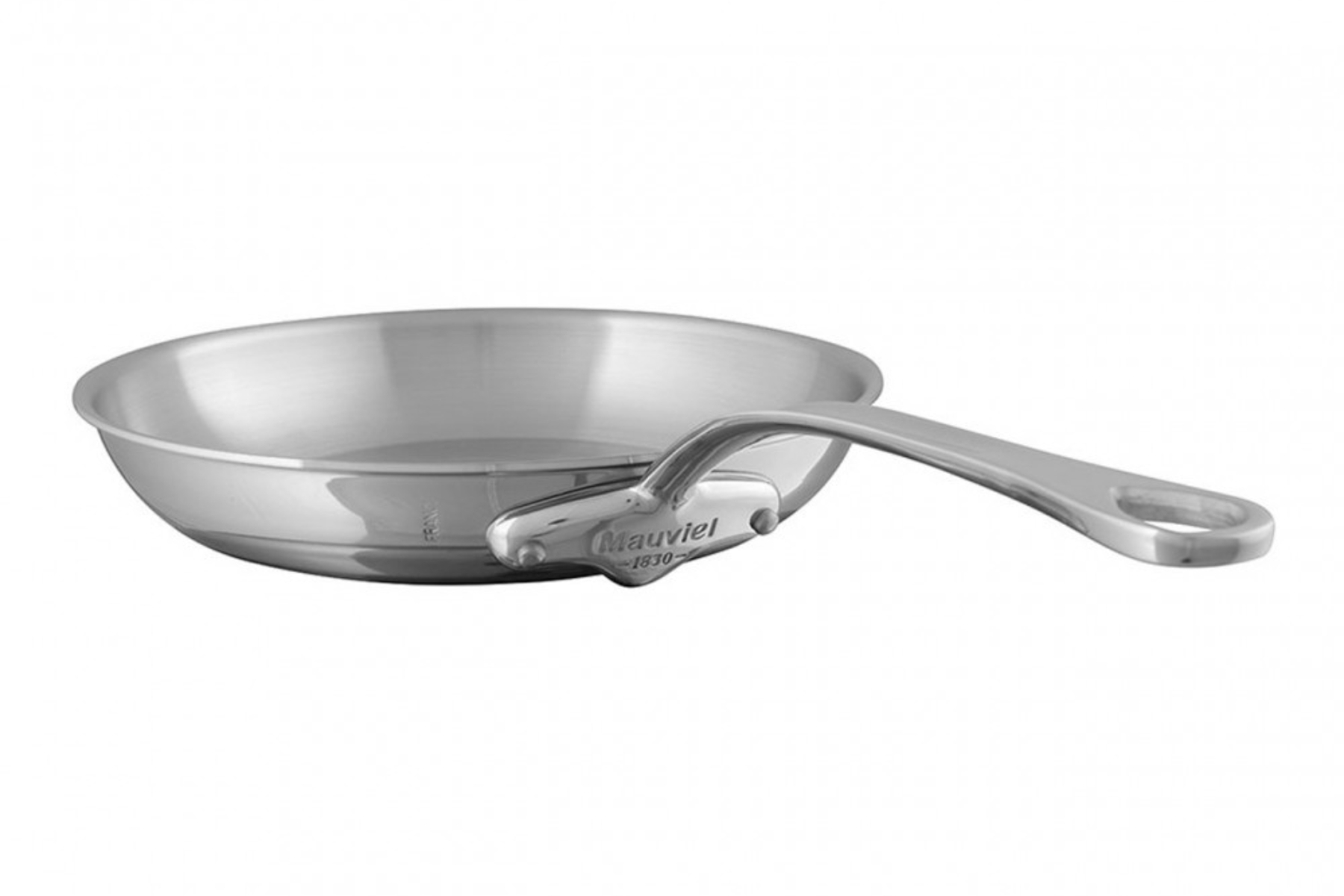 Poêle inox Mauviel M'cook 20 cm - manche fonte d'inox